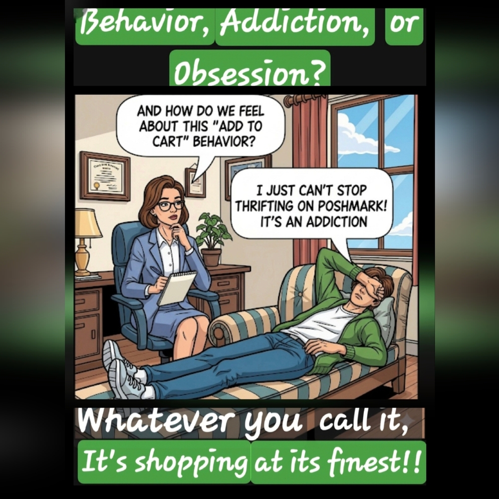 "LOW START Therapy" for your Poshmark shopping addiction.